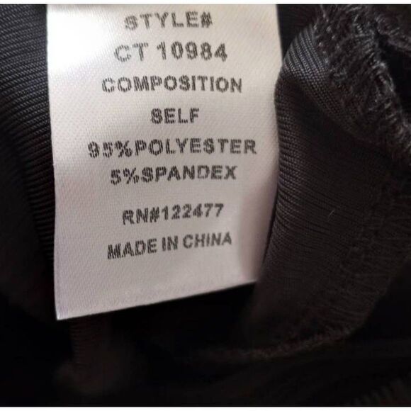 NSR LAURA TIE FRONT TEXTURED KNIT BLACK SLEEVELESS TOP SZ.M NWT. - Picture 7 of 9